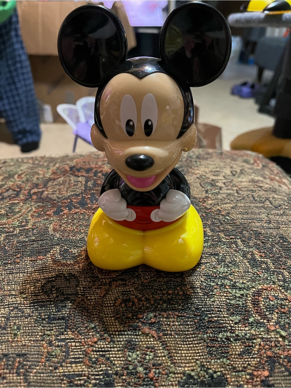Mickey Mouse talking and lighted flashlight